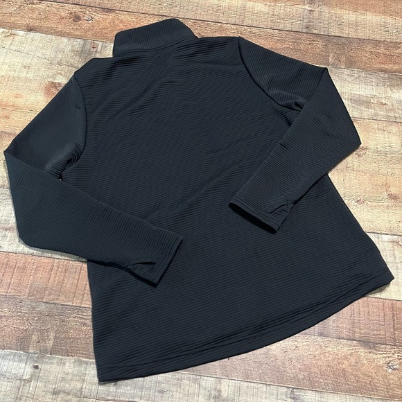 adidas Golf | Black Textured Fingerholes Pockets Full Zip Jacket Sz XL - Picture 4 of 4